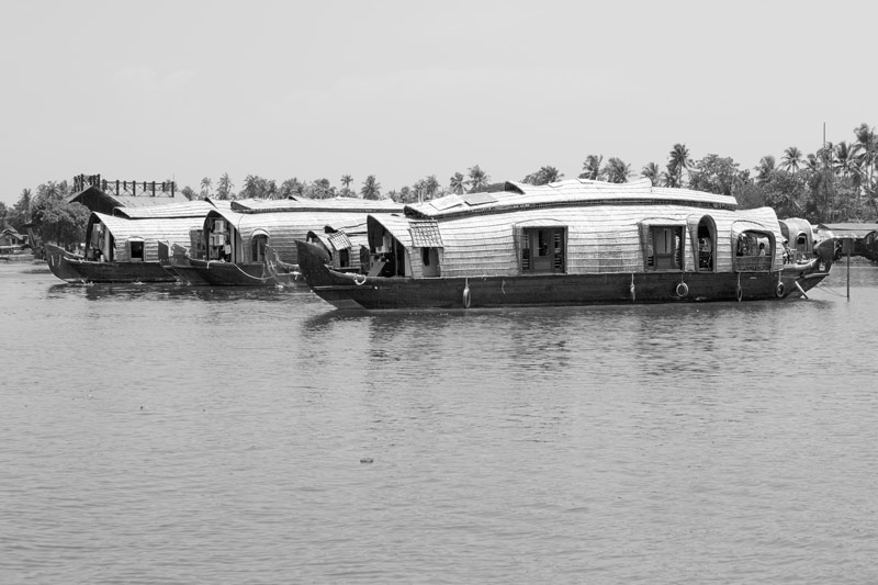 Houseboats – the backbone of backwater tourism in Kuttanad in Alappuzha district, Kerala